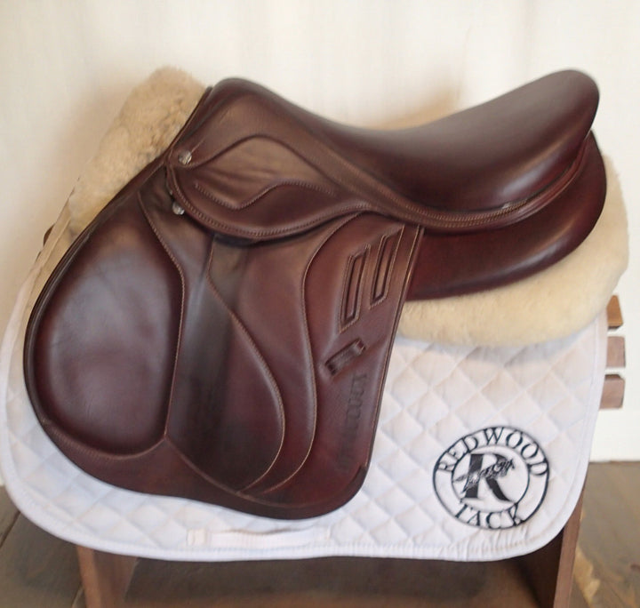 17" Devoucoux Biarritz Lab Saddle - Full Buffalo - 2020 - 2A Flaps - 4.75" dot to dot