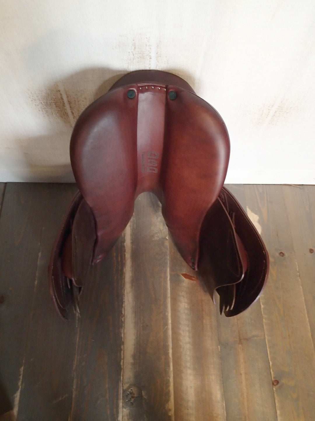 17" Devoucoux Biarritz Lab Saddle - Full Buffalo - 2020 - 2A Flaps - 4.75" dot to dot