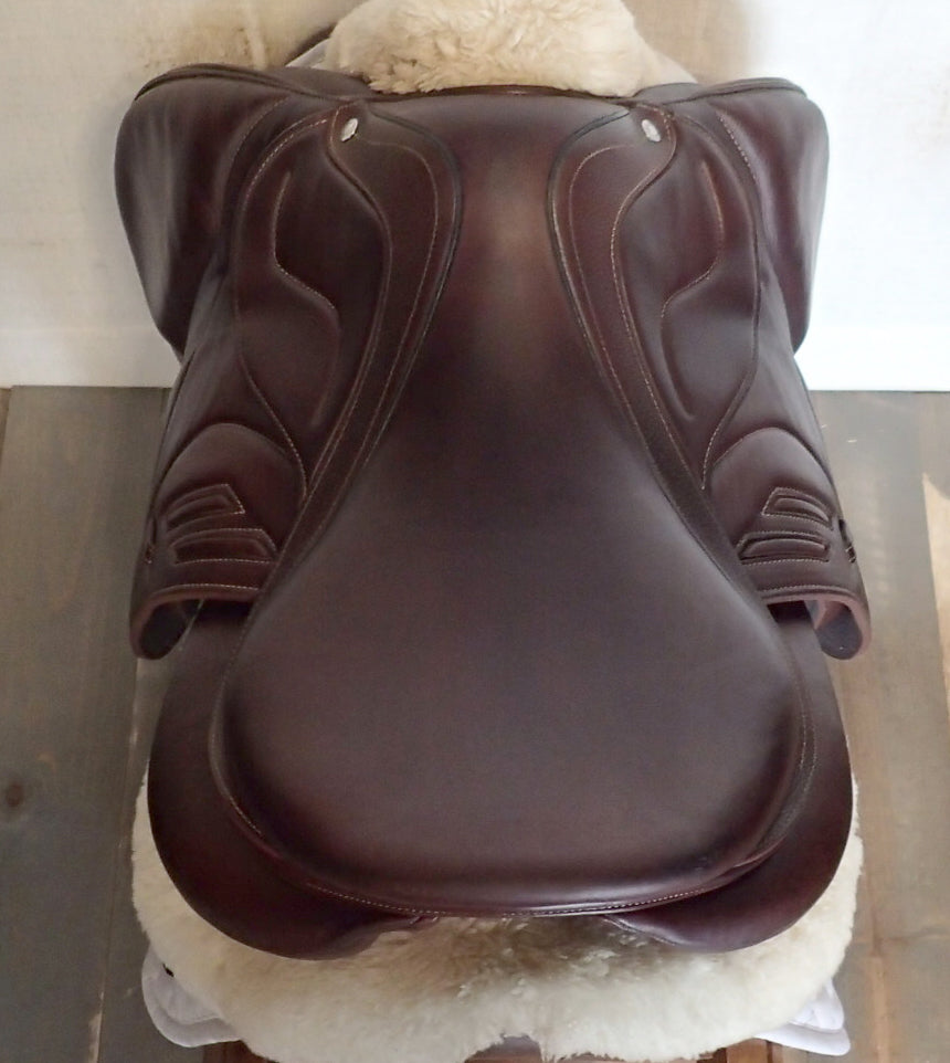 17" Devoucoux Biarritz Lab Saddle - Full Buffalo - 2020 - 2A Flaps - 4.75" dot to dot