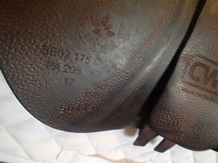 17.5" CWD Saddle - Full Buffalo - 2017 - 3C Flaps - SE03 - 4.75" dot to dot