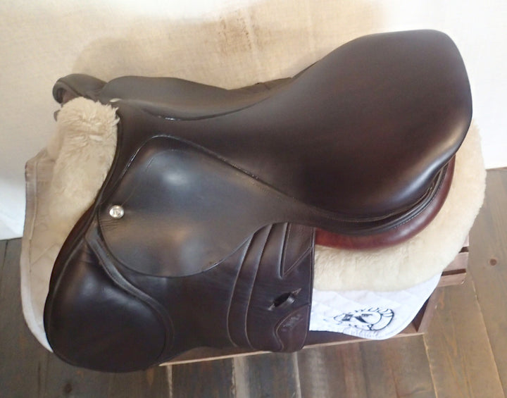 17.5" CWD Saddle - Full Buffalo - 2017 - 3C Flaps - SE03 - 4.75" dot to dot