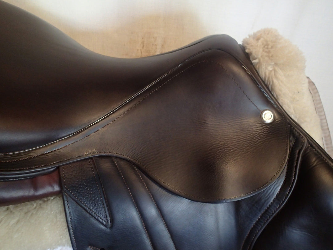 17.5" CWD Saddle - Full Buffalo - 2017 - 3C Flaps - SE03 - 4.75" dot to dot