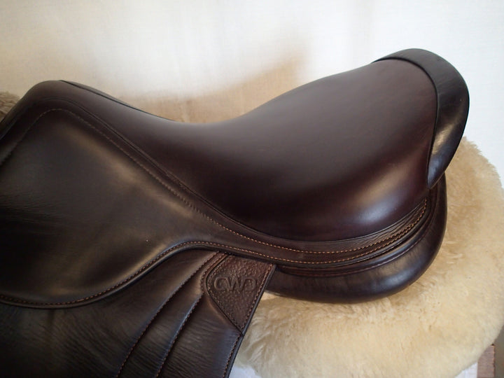 17" CWD Hunter Mademoiselle 2Gs Saddle - Full Buffalo - 2023 - 3C Flaps - SE38 - Pro Panels