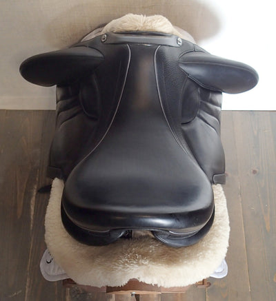 17" Devoucoux Makila Harmonie S Dressage Saddle - Full Buffalo - 2021 - 1A Flaps