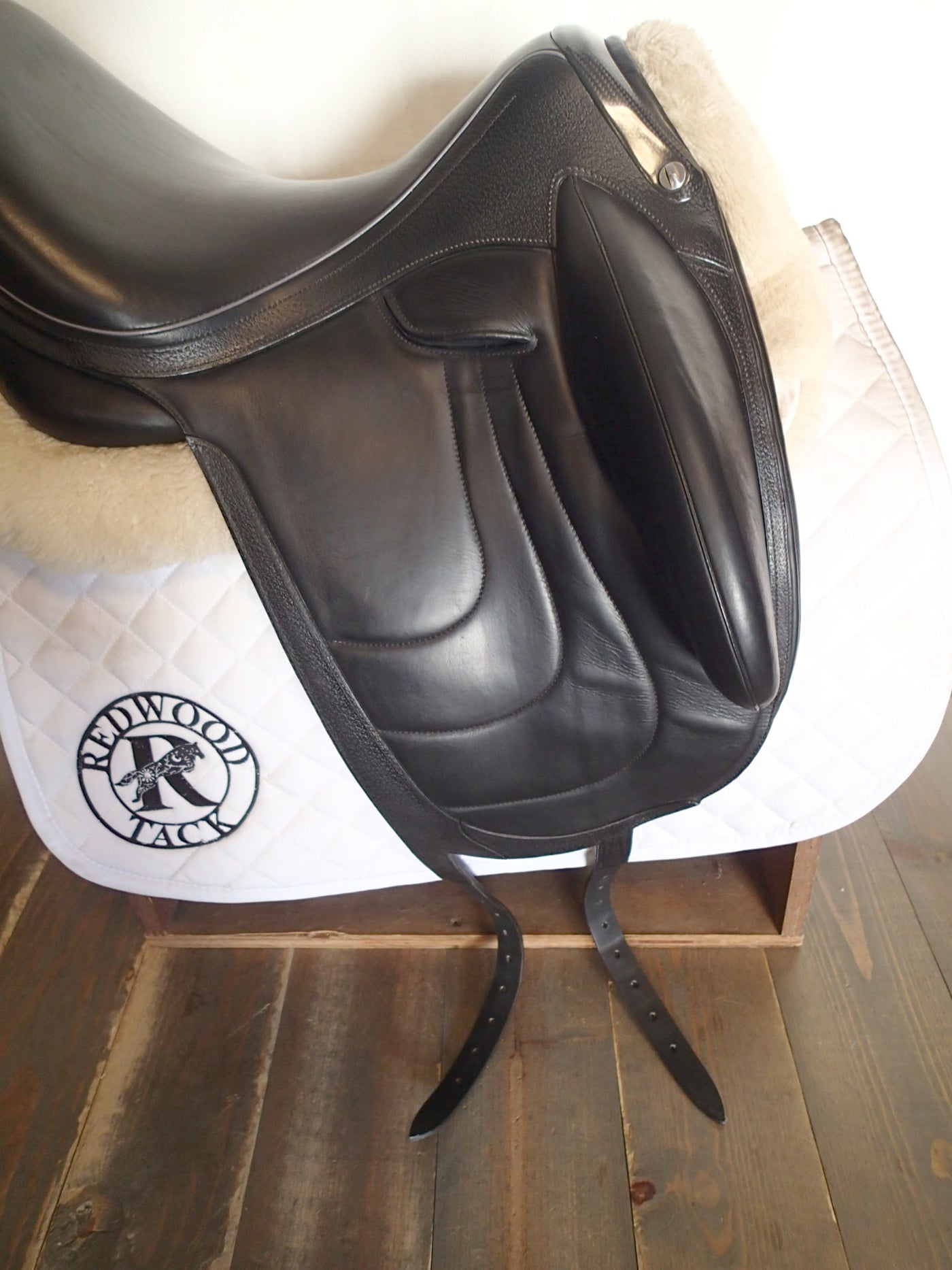 17" Devoucoux Makila Harmonie S Dressage Saddle - Full Buffalo - 2021 - 1A Flaps