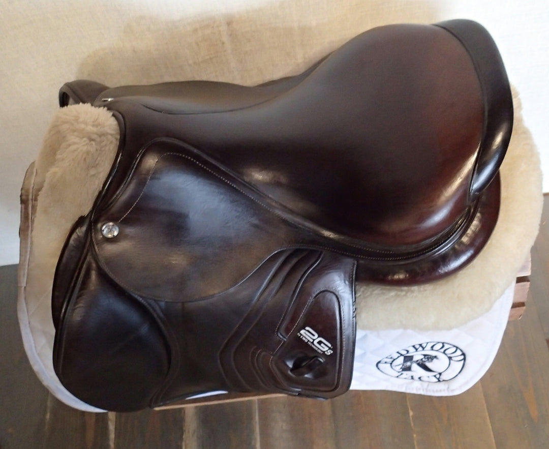 17" CWD Hunter 2Gs Saddle - Full Buffalo - 2019 - 2L Flaps - SE26