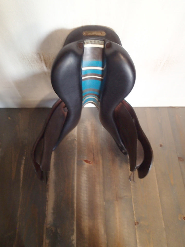 17.5" Voltaire Palm Beach Saddle - Full Buffalo - 2019 - 2AA Flaps - 4.75" dot to dot - Pro Panels
