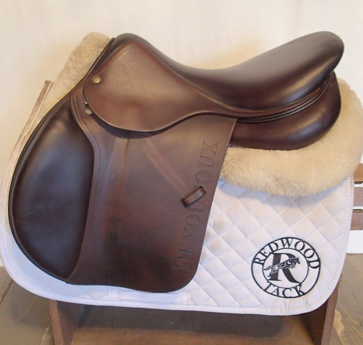 17.5" Devoucoux Biarritz S Saddle - 2016 - 2 Flaps - 4.75" dot to dot