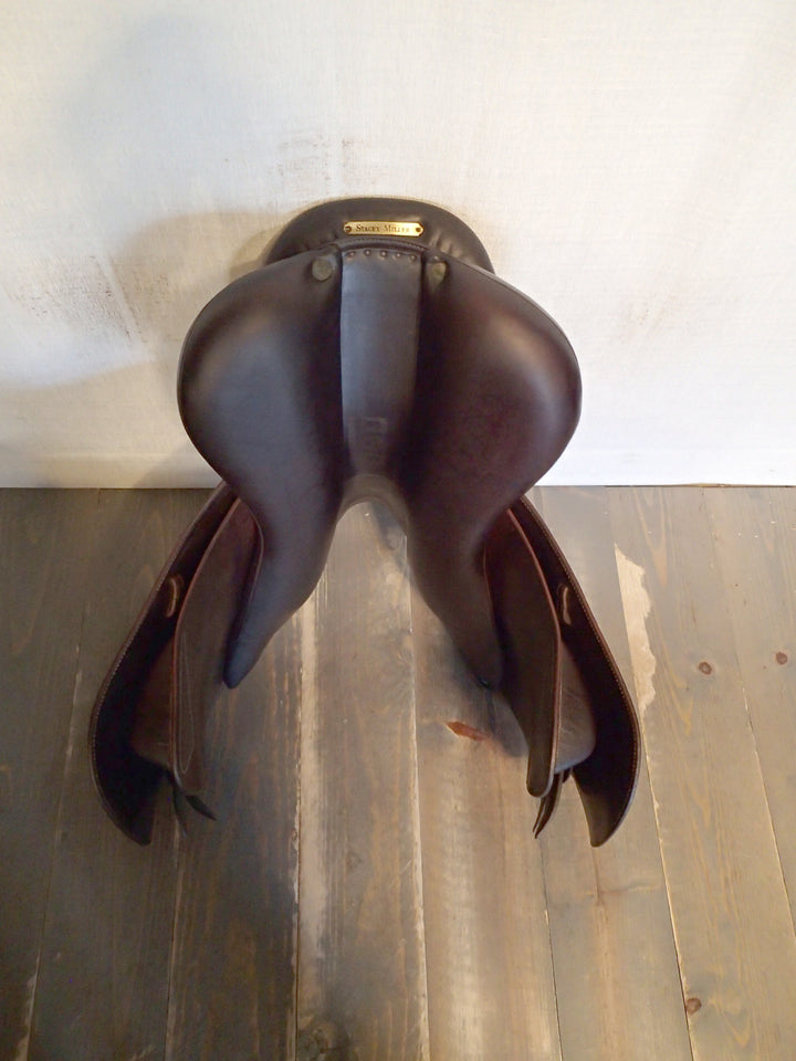 17.5" Devoucoux Biarritz S Saddle - 2016 - 2 Flaps - 4.75" dot to dot