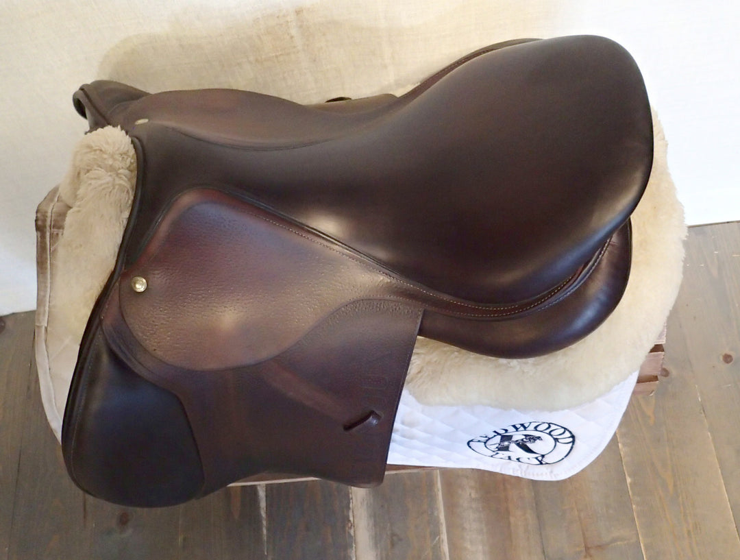 17.5" Devoucoux Biarritz S Saddle - 2016 - 2 Flaps - 4.75" dot to dot