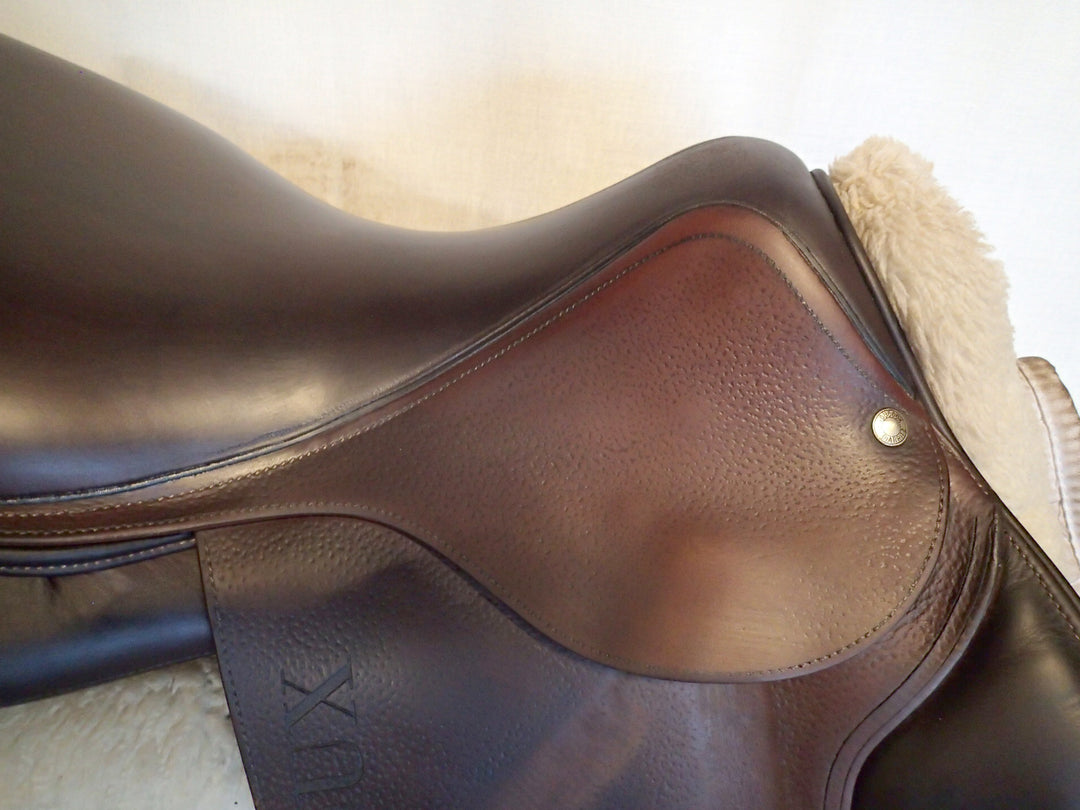 17.5" Devoucoux Biarritz S Saddle - 2016 - 2 Flaps - 4.75" dot to dot