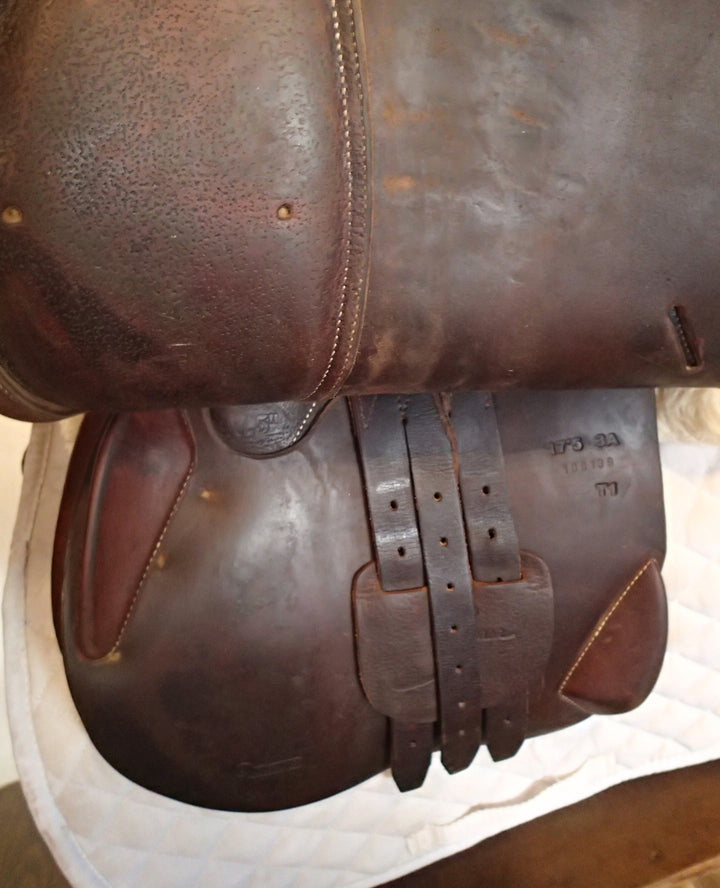 17.5" Antares Spooner Saddle - 2018 - 3A Flaps - 4.5" dot to dot