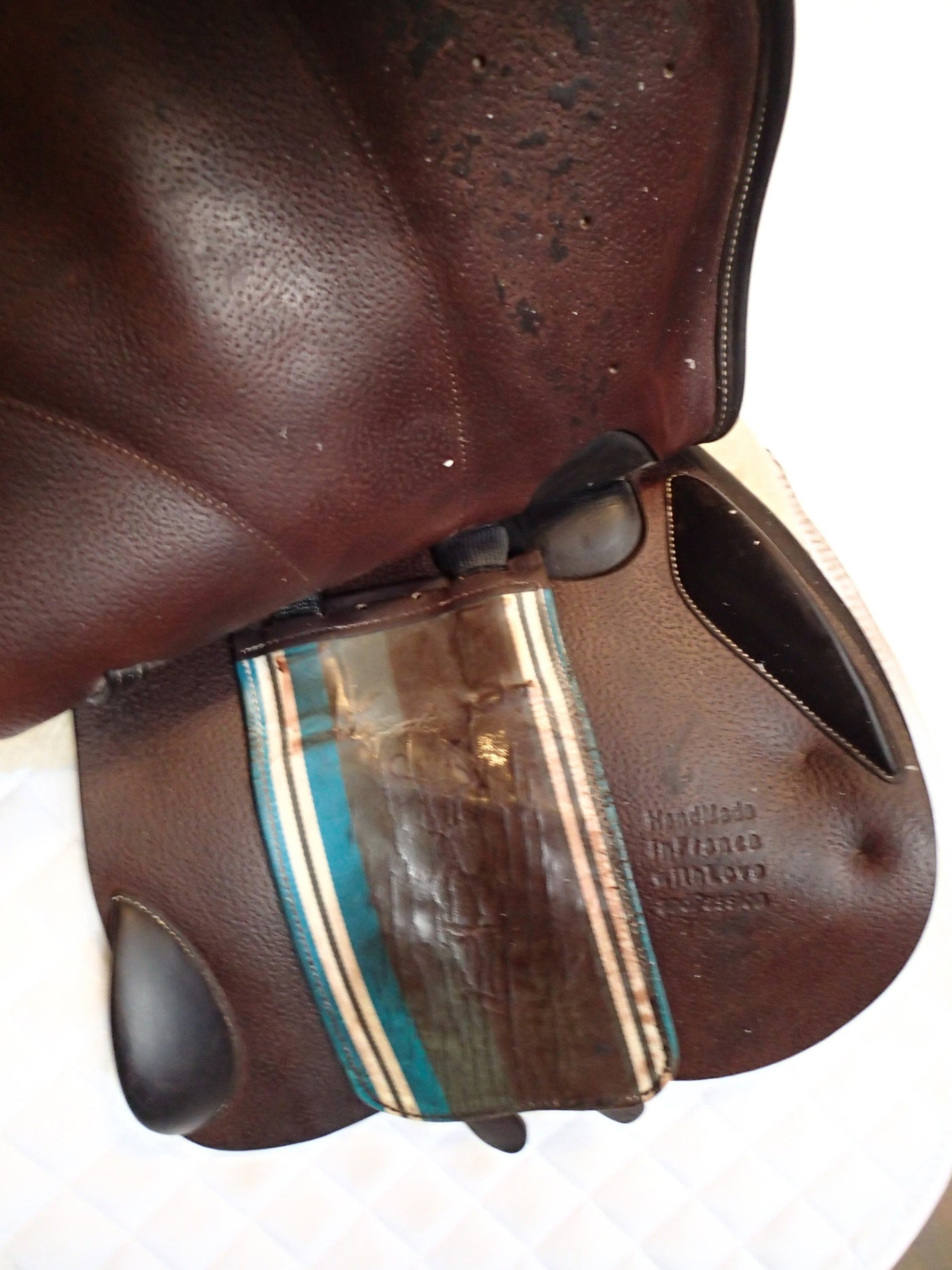 17.5" Voltaire Palm Beach Saddle - Full Buffalo - 2019 - 2A Flaps - 4.75" dot to dot - Pro Panels