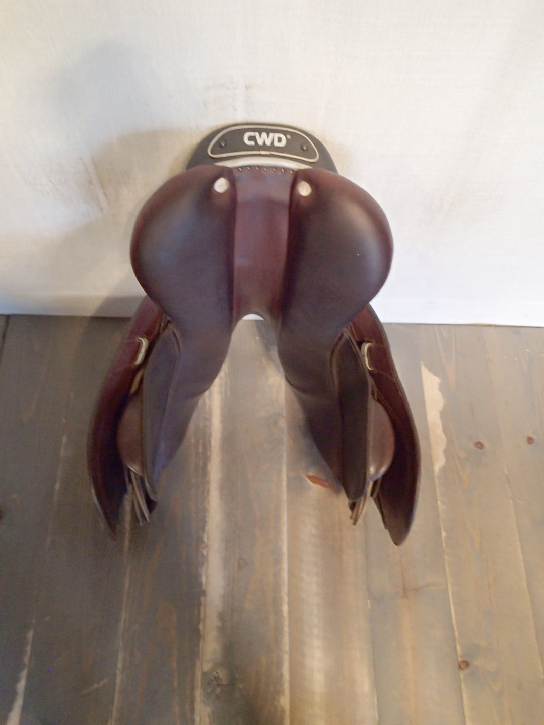 16.5" CWD Mademoiselle 2Gs Saddle - Full Buffalo - 2017 - 2C Flaps - SE32 - 4.75" dot to dot