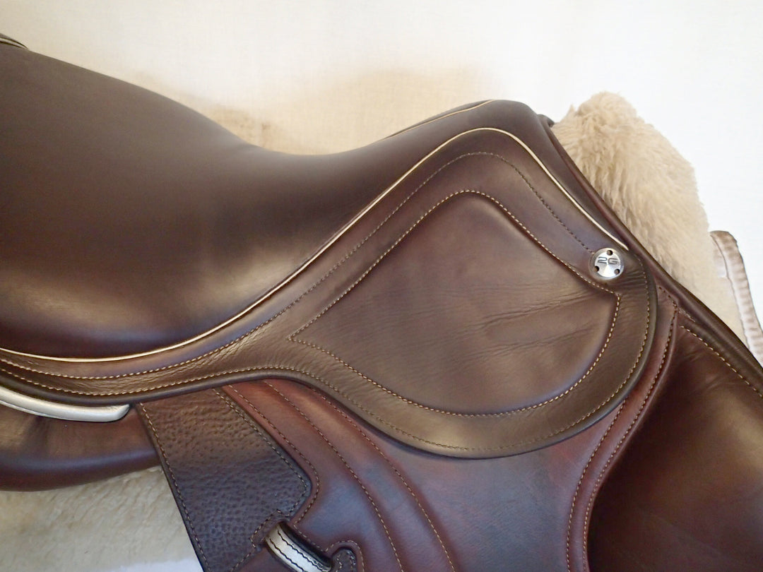 16.5" CWD Mademoiselle 2Gs Saddle - Full Buffalo - 2017 - 2C Flaps - SE32 - 4.75" dot to dot