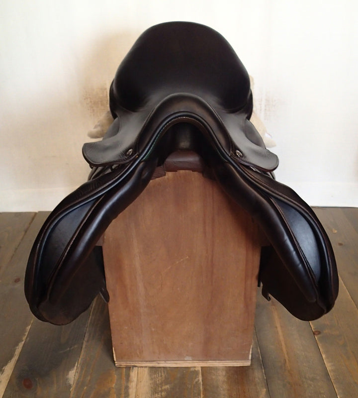 16.5" Voltaire Palm Beach Saddle - Full Buffalo - 2016 - 2A Flaps - 4.75" dot to dot - FIN Panels