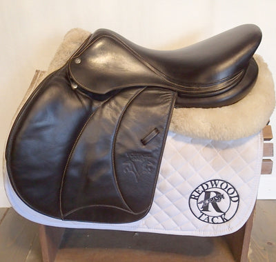 17.5" Voltaire Palm Beach Saddle - Full Buffalo - 2021 - 4A Flaps - 4.75" dot to dot - Pro Panels