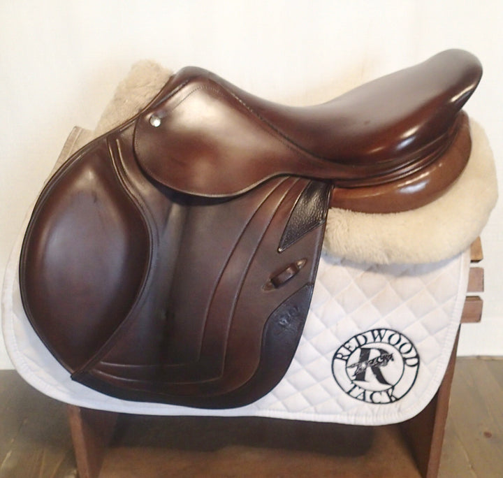17.5" CWD Saddle - Full Buffalo - 2012 - 3C Flaps - SE02 - 4.25" dot to dot