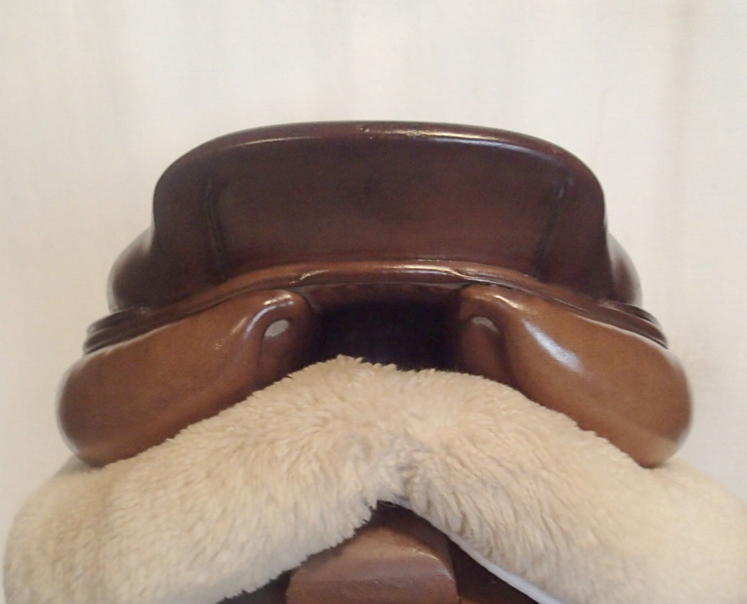 17.5" CWD Saddle - Full Buffalo - 2012 - 3C Flaps - SE02 - 4.25" dot to dot