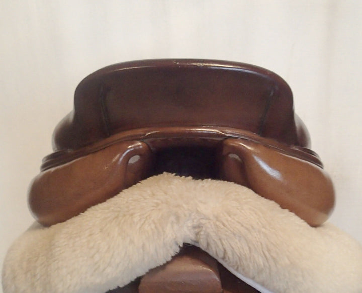 17.5" CWD Saddle - Full Buffalo - 2012 - 3C Flaps - SE02 - 4.25" dot to dot