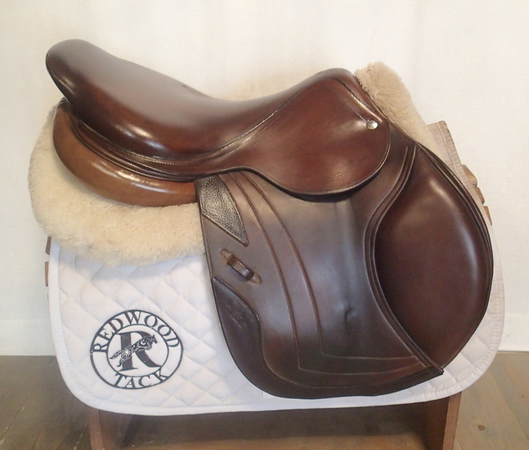 17.5" CWD Saddle - Full Buffalo - 2012 - 3C Flaps - SE02 - 4.25" dot to dot