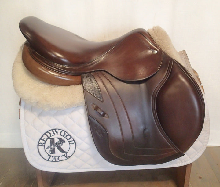 17.5" CWD Saddle - Full Buffalo - 2012 - 3C Flaps - SE02 - 4.25" dot to dot