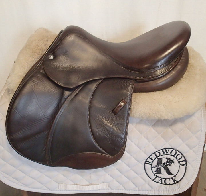 16" Voltaire Palm Beach Saddle - Full Buffalo - 2013 - 0 Flaps - 4.75" dot to dot - XFIN Panels