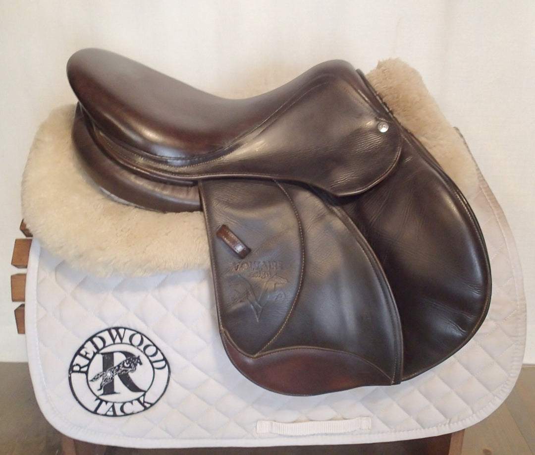 16" Voltaire Palm Beach Saddle - Full Buffalo - 2013 - 0 Flaps - 4.75" dot to dot - XFIN Panels