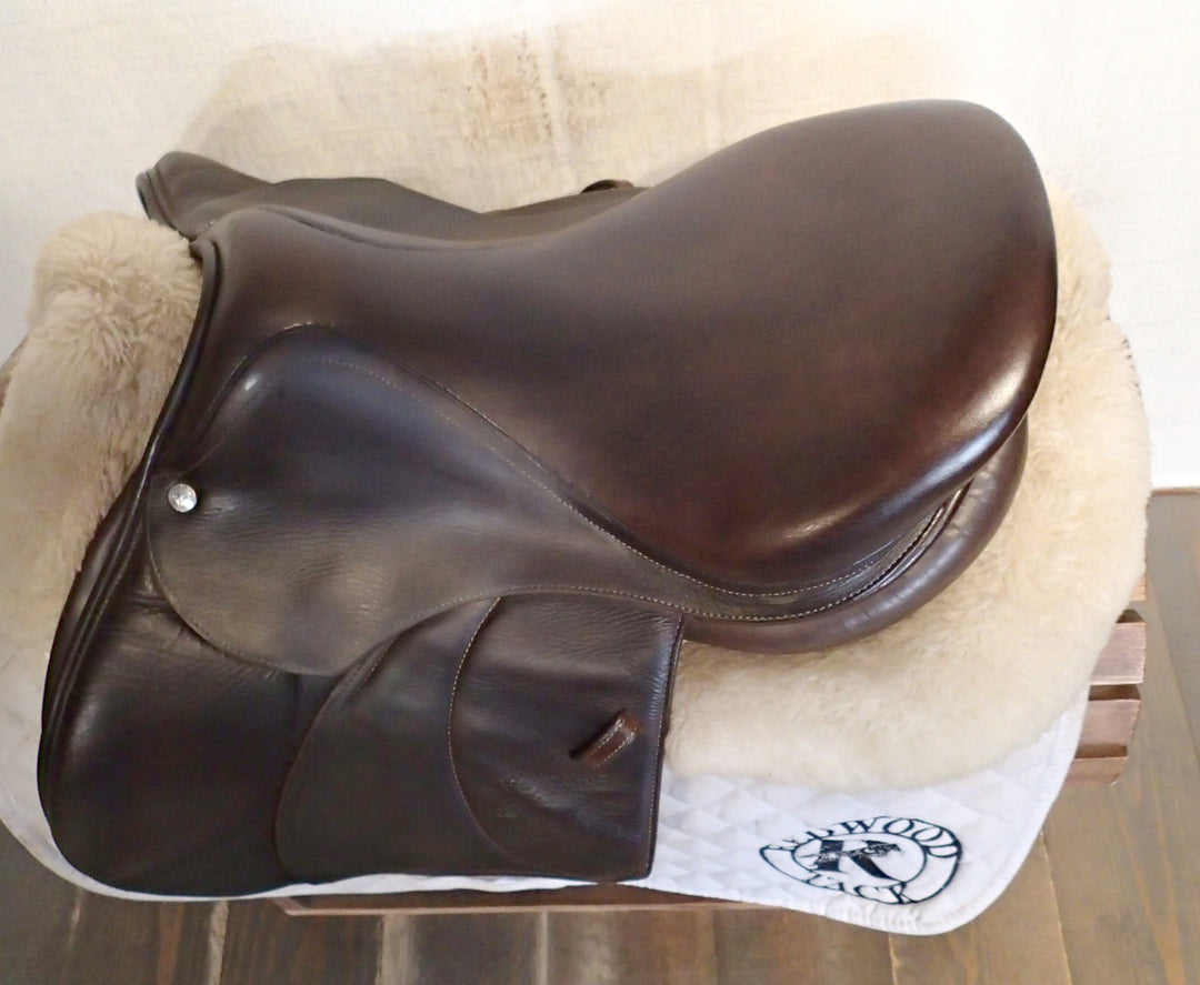 16" Voltaire Palm Beach Saddle - Full Buffalo - 2013 - 0 Flaps - 4.75" dot to dot - XFIN Panels