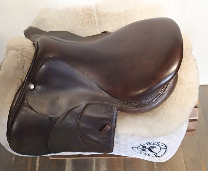 16" Voltaire Palm Beach Saddle - Full Buffalo - 2013 - 0 Flaps - 4.75" dot to dot - XFIN Panels
