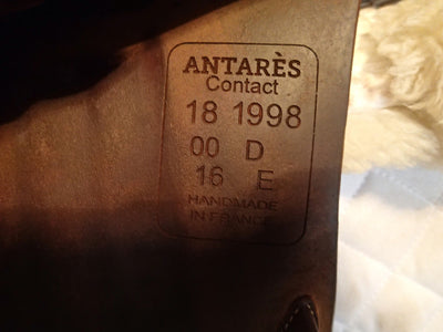 16" Antares Contact Saddle - Full Buffalo - 2018 - 00D Flaps - 4.75" dot to dot