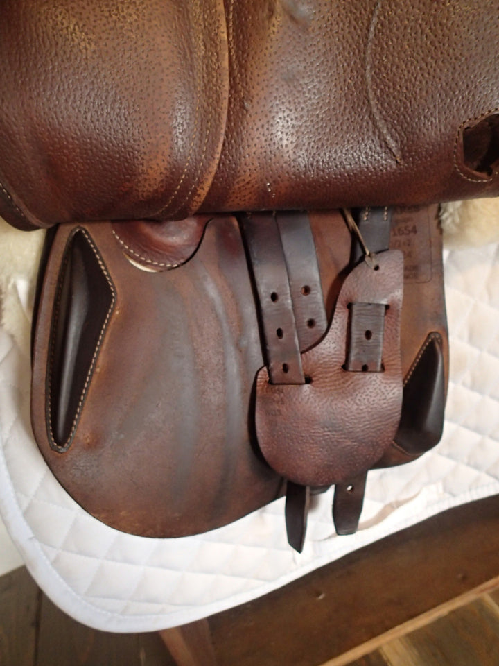 16" Antares Connexion Saddle - Full Buffalo - 2021 - 0D Flaps - 4.75" dot to dot