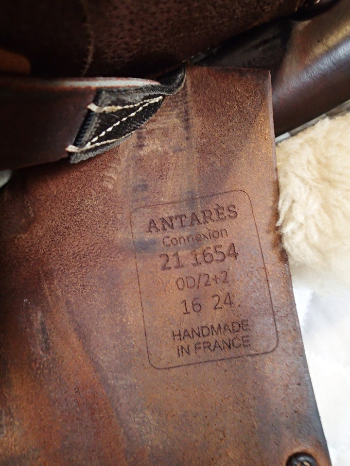 16" Antares Connexion Saddle - Full Buffalo - 2021 - 0D Flaps - 4.75" dot to dot