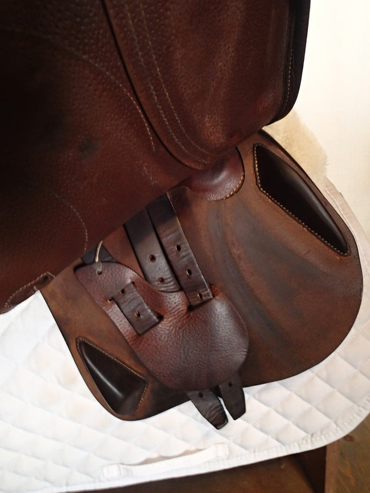 16" Antares Connexion Saddle - Full Buffalo - 2021 - 0D Flaps - 4.75" dot to dot