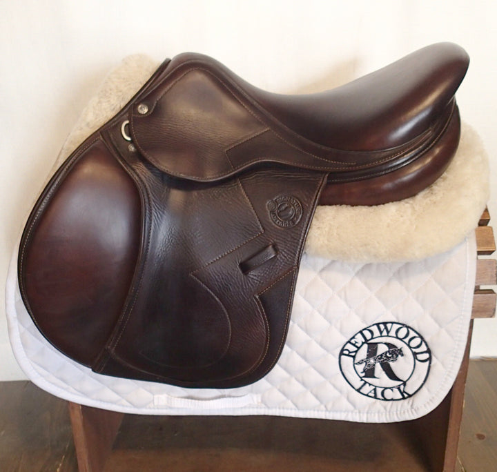 17" Antares Signature Saddle - Full Calfskin - 2021 - 2N Flaps - 4.5" dot to dot