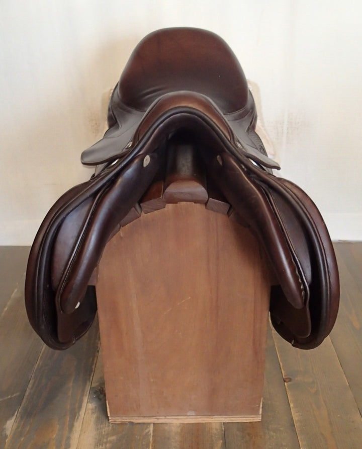 17" Antares Signature Saddle - Full Calfskin - 2021 - 2N Flaps - 4.5" dot to dot