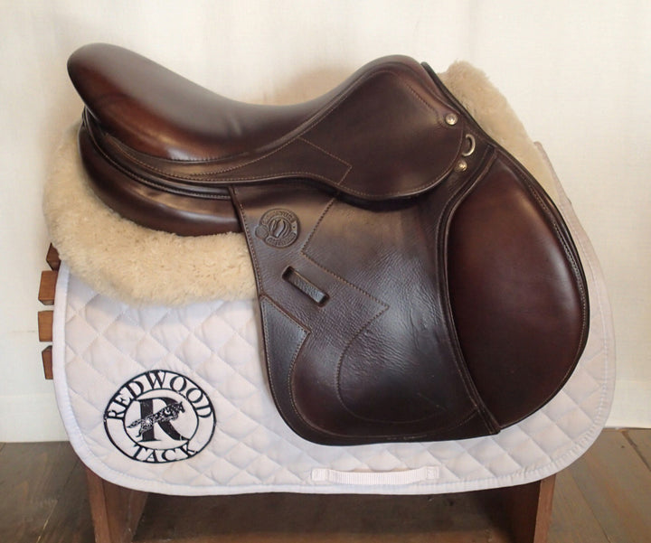 17" Antares Signature Saddle - Full Calfskin - 2021 - 2N Flaps - 4.5" dot to dot