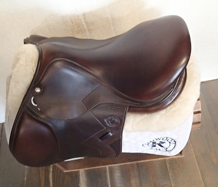 17" Antares Signature Saddle - Full Calfskin - 2021 - 2N Flaps - 4.5" dot to dot