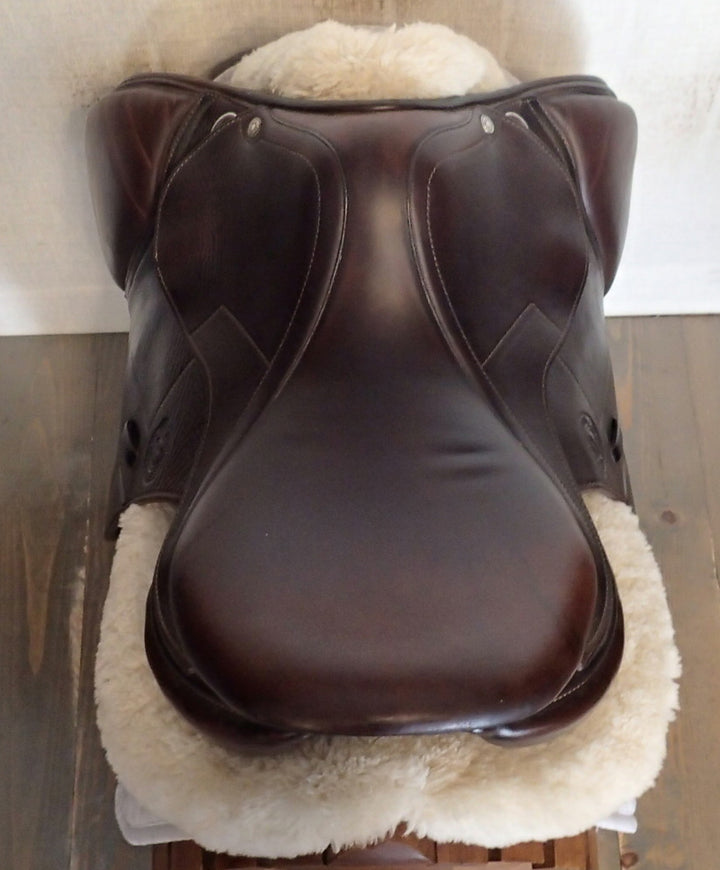 17" Antares Signature Saddle - Full Calfskin - 2021 - 2N Flaps - 4.5" dot to dot