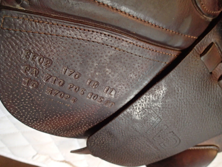 17" CWD Saddle - 2016 - 1L Flaps - SE02 - 4.5" dot to dot