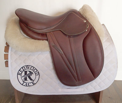 14" Butet Premium Saddle - Full Calfskin - 2022 - 000 Flaps - 4.75" dot to dot