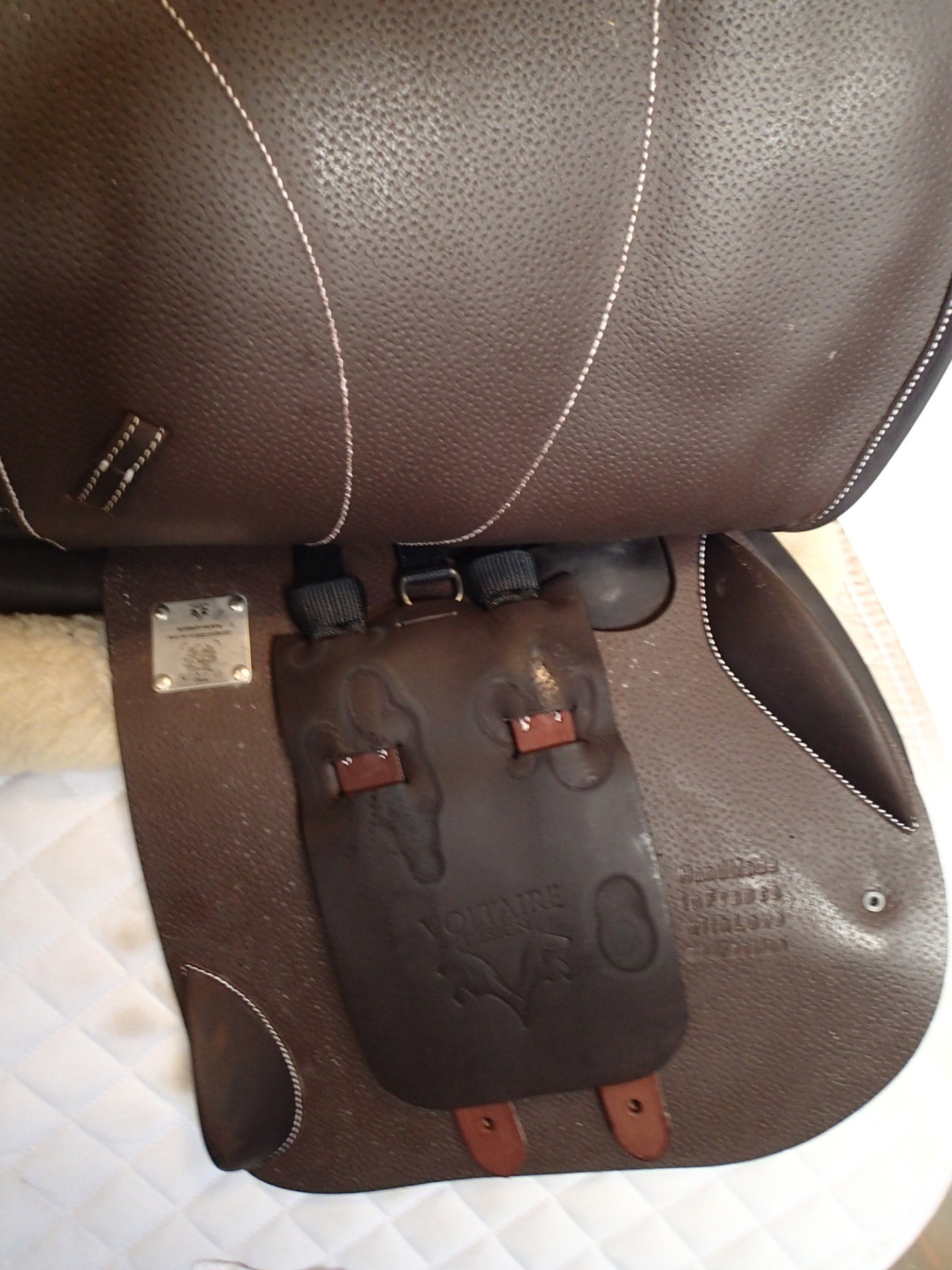 17" Voltaire Palm Beach Saddle - BRAND NEW - Full Buffalo - 2023 - 3A Flaps - 5" dot to dot - Pro Panels