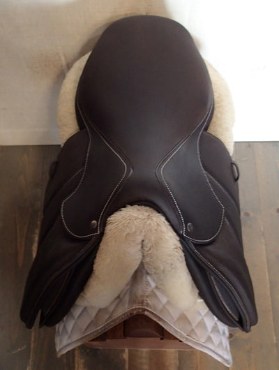 17" Voltaire Palm Beach Saddle - BRAND NEW - Full Buffalo - 2023 - 3A Flaps - 5" dot to dot - Pro Panels