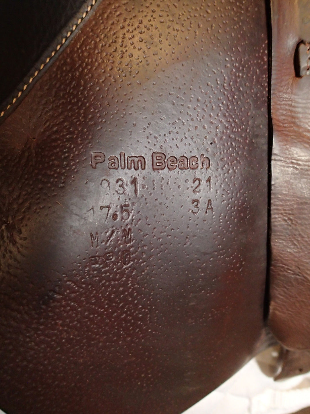17.5" Voltaire Palm Beach Saddle - 2021 - 3A Flaps - 5" dot to dot - Pro Panels