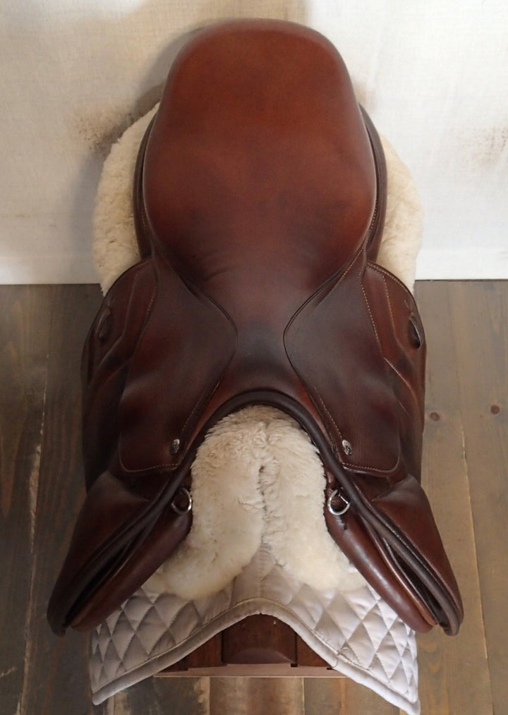 18" Renaissance Prestige Saddle - Full Calfskin - 2020 - 4.25" dot to dot