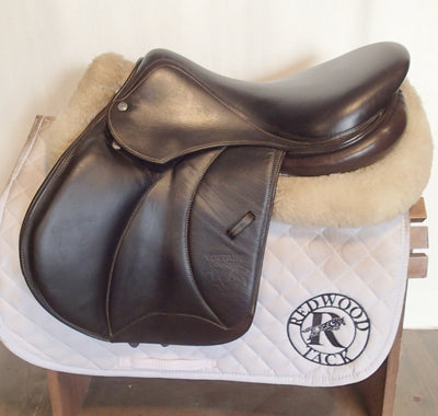 17" Voltaire Palm Beach Saddle - 2018 - Full Buffalo - 2A Flaps - 4.75" dot to dot - FIN Panels