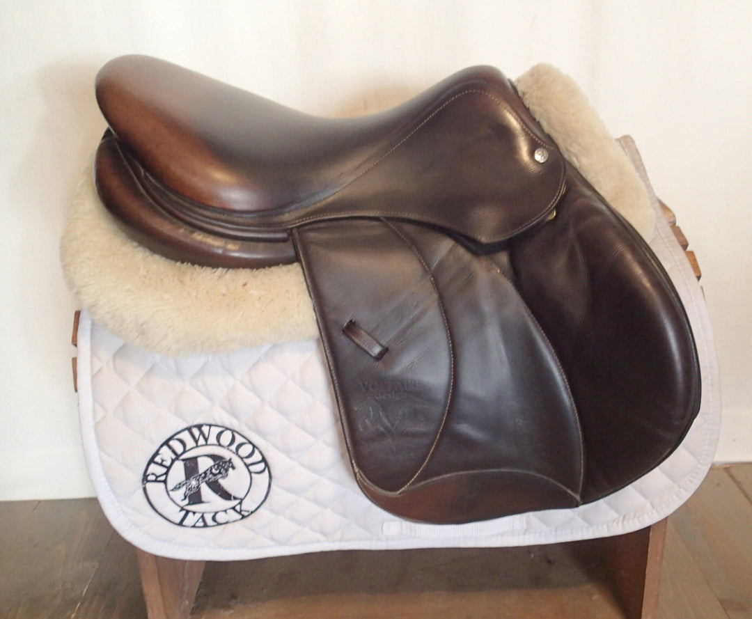 17" Voltaire Palm Beach Saddle - Full Buffalo - 2019 - 2A Flaps - 4.75" dot to dot - Pro Panels