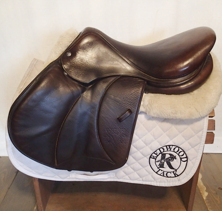 17.5" Voltaire Palm Beach Saddle - Full Buffalo - 2020 - 2AA Flaps - 4.75" dot to dot - Pro Panels