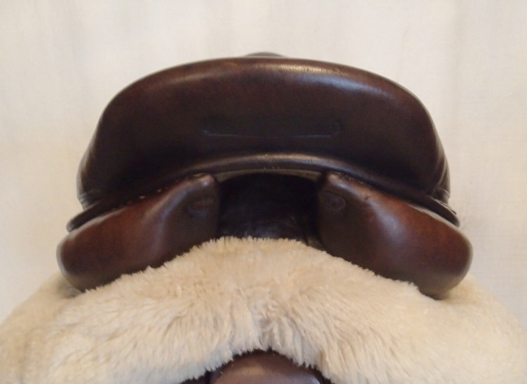 17.5" Voltaire Palm Beach Saddle - Full Buffalo - 2020 - 2AA Flaps - 4.75" dot to dot - Pro Panels