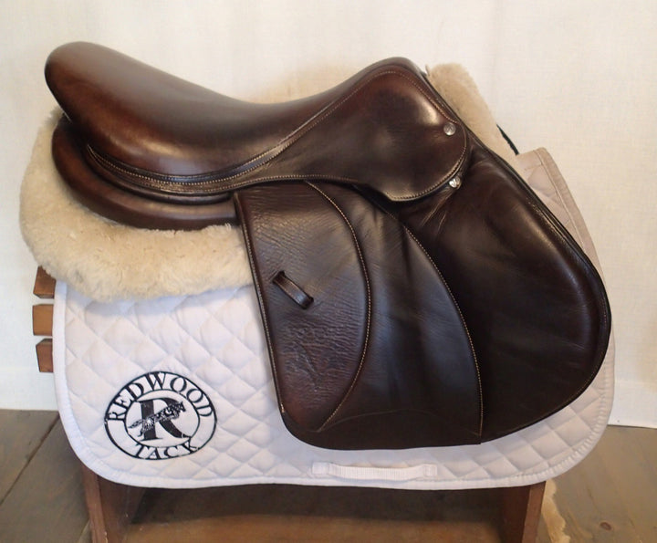 17.5" Voltaire Palm Beach Saddle - Full Buffalo - 2020 - 2AA Flaps - 4.75" dot to dot - Pro Panels